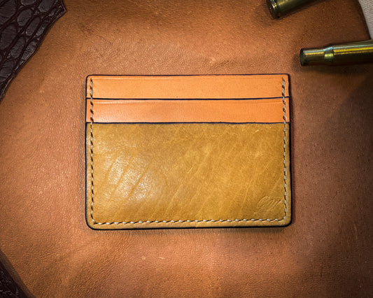 Bison Leather Card Wallet