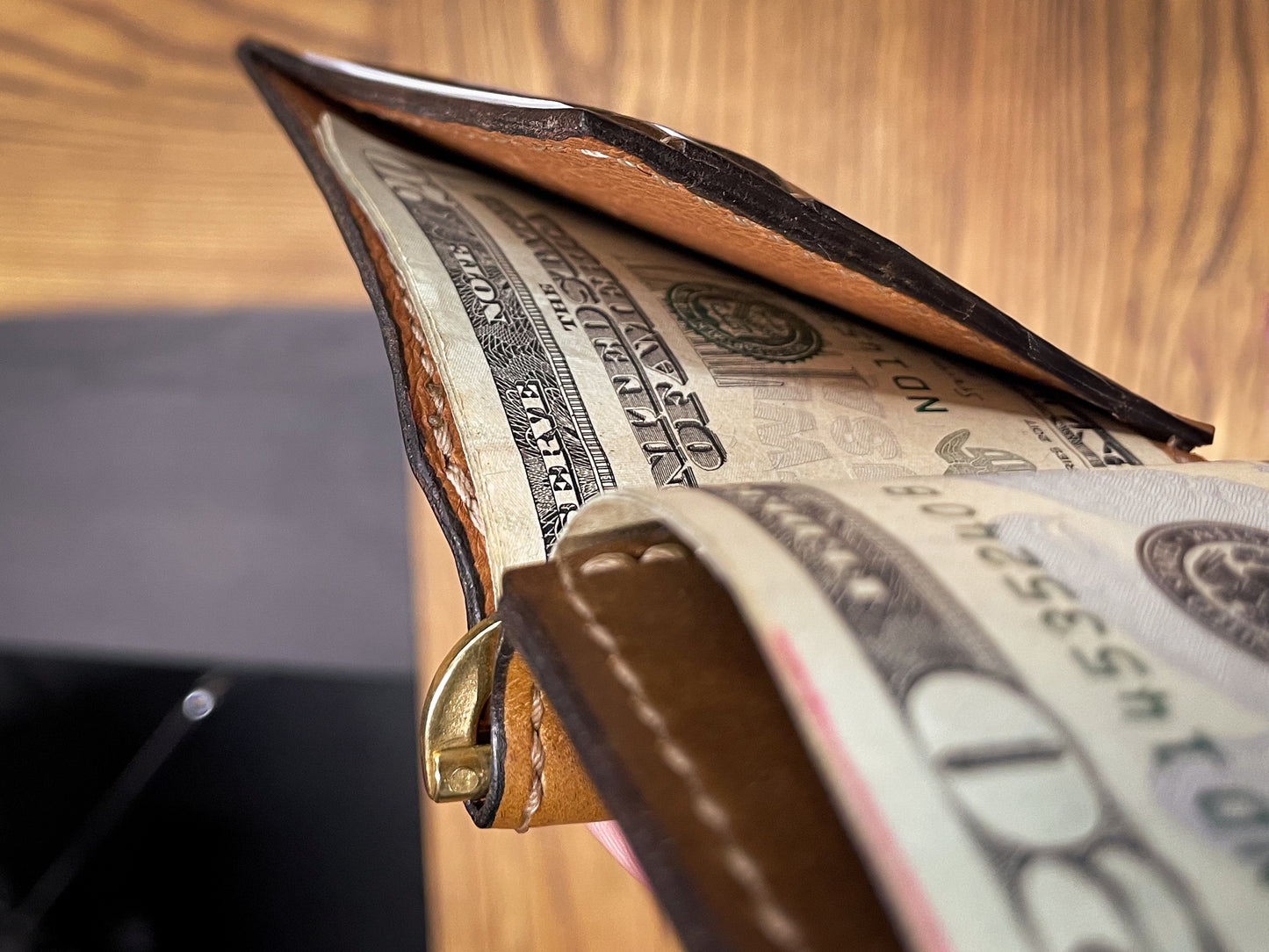 Money Clip Bifold Wallet
